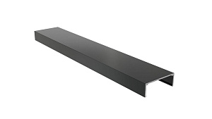 Обналичка вертикального профиля подвесной двери ПРЕМИУМ